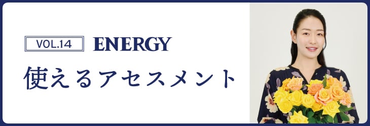 ENERGY Vol.14 使えるアセスメント